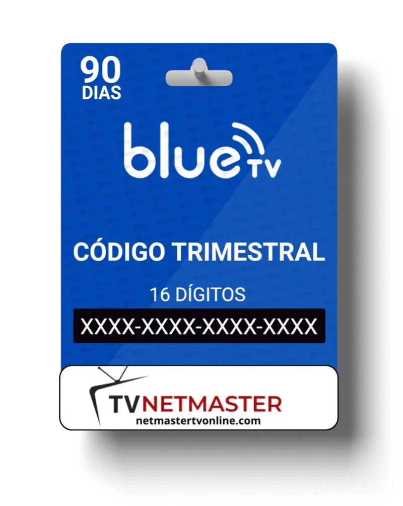 Recarga BlueTv 90 dias